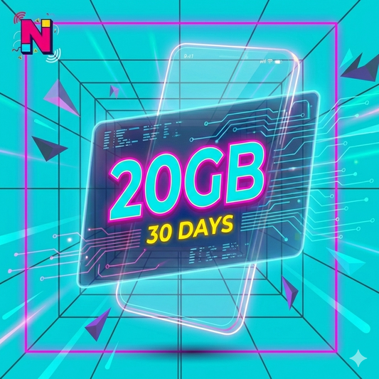 Turkey eSIM - High Speed 4G/5G - 20GB / 30 Days