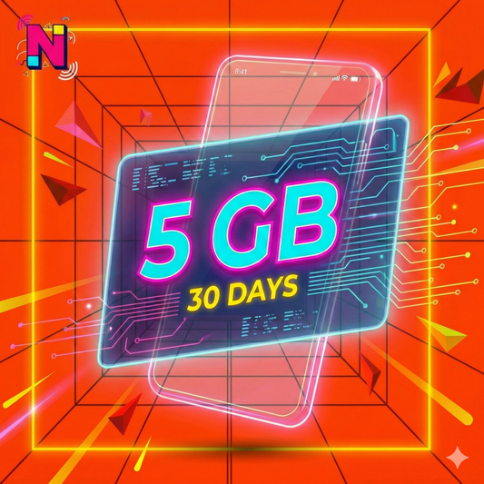 Turkey eSIM - High Speed 4G/5G - 5GB / 30 Days